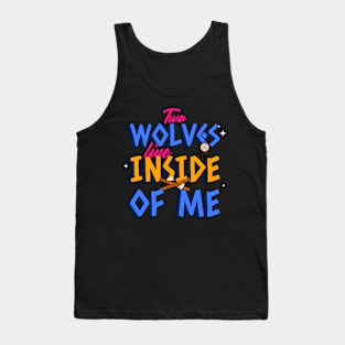 Wolf Howling T-Shirt Tank Top